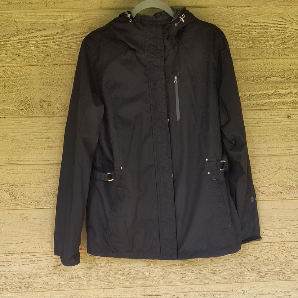 Free Country Reversible Black Fleece Lined Hooded Jacket